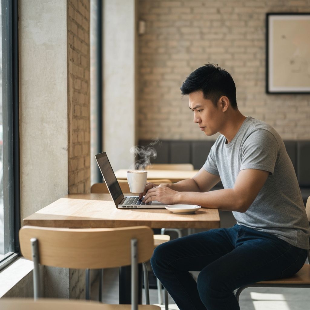 Casa, trabalho, fora e ambientes sociais